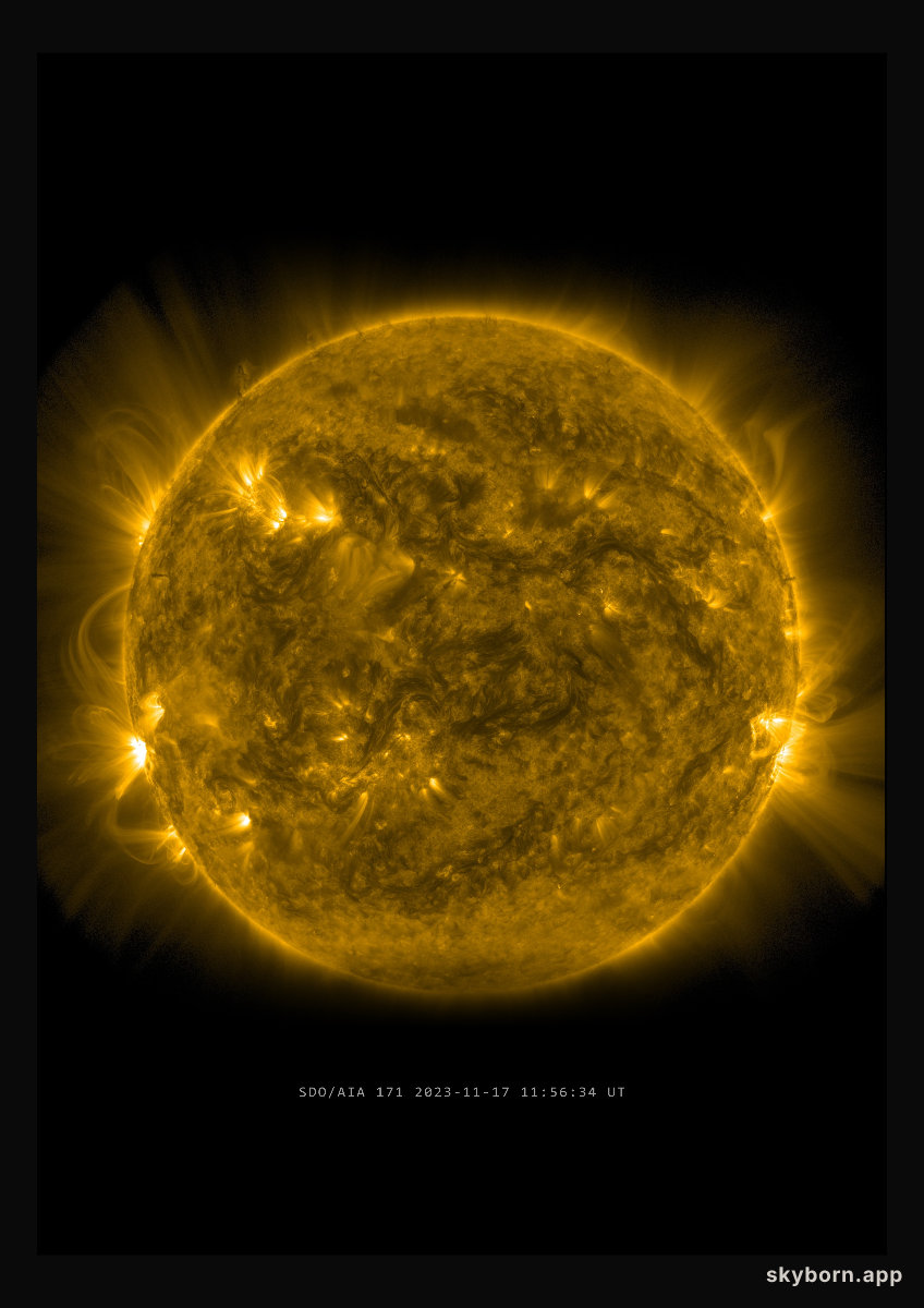 The Sun on 17 November 2023