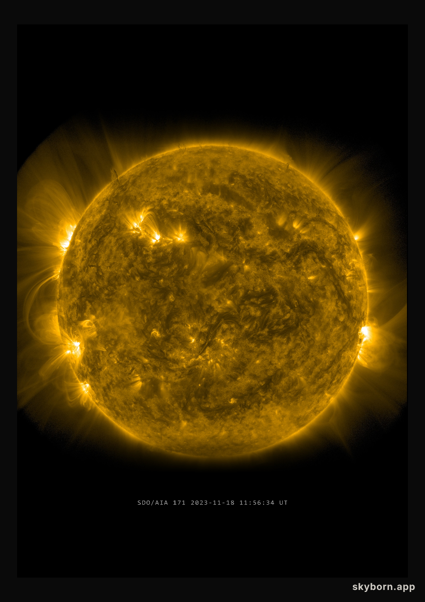 The Sun on 18 November 2023