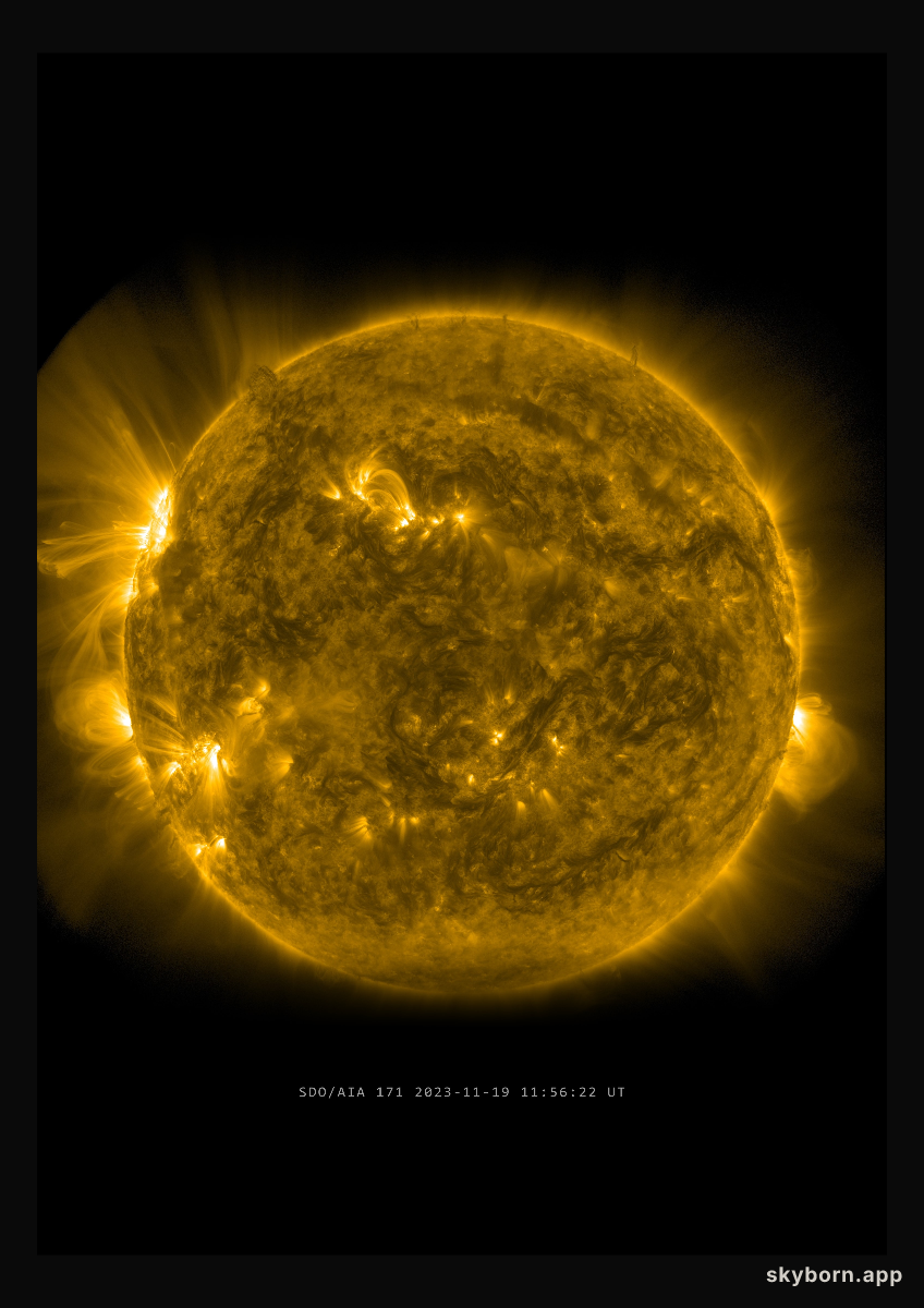 The Sun on 19 November 2023