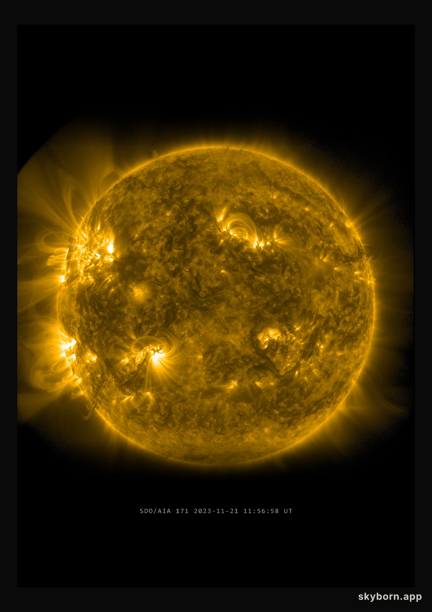 The Sun on 21 November 2023