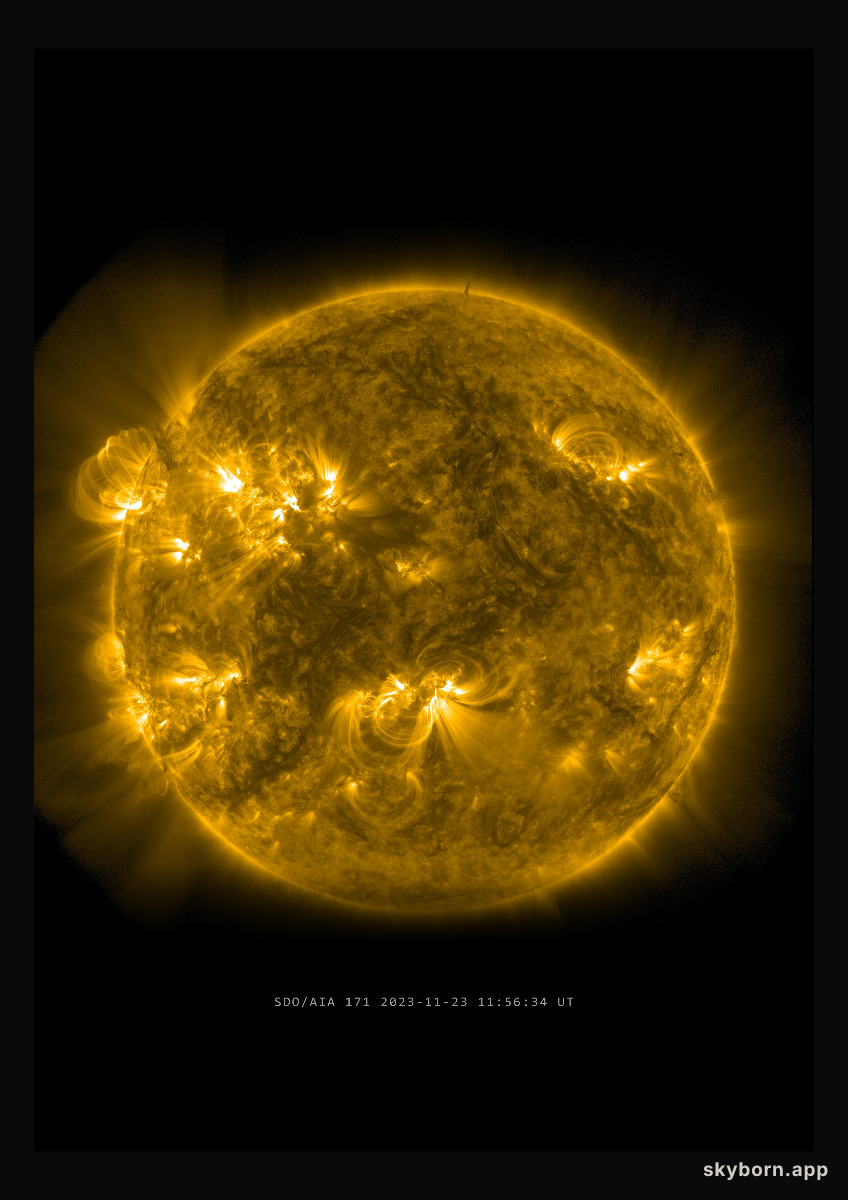The Sun on 23 November 2023