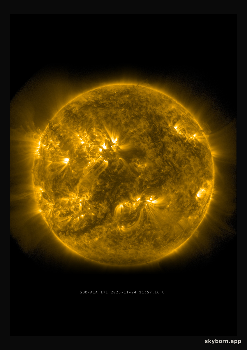 The Sun on 24 November 2023
