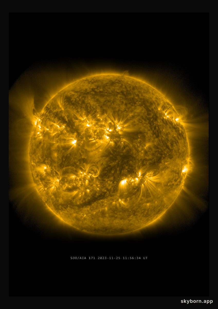 The Sun on 25 November 2023