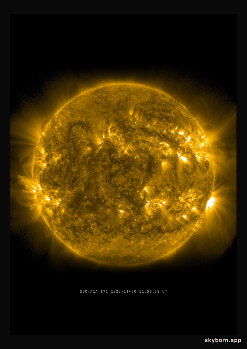 The Sun on 30 November 2023