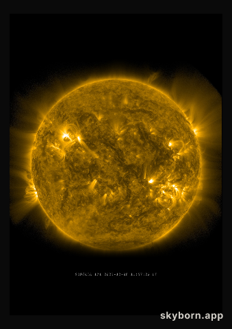 The Sun on 8 December 2023