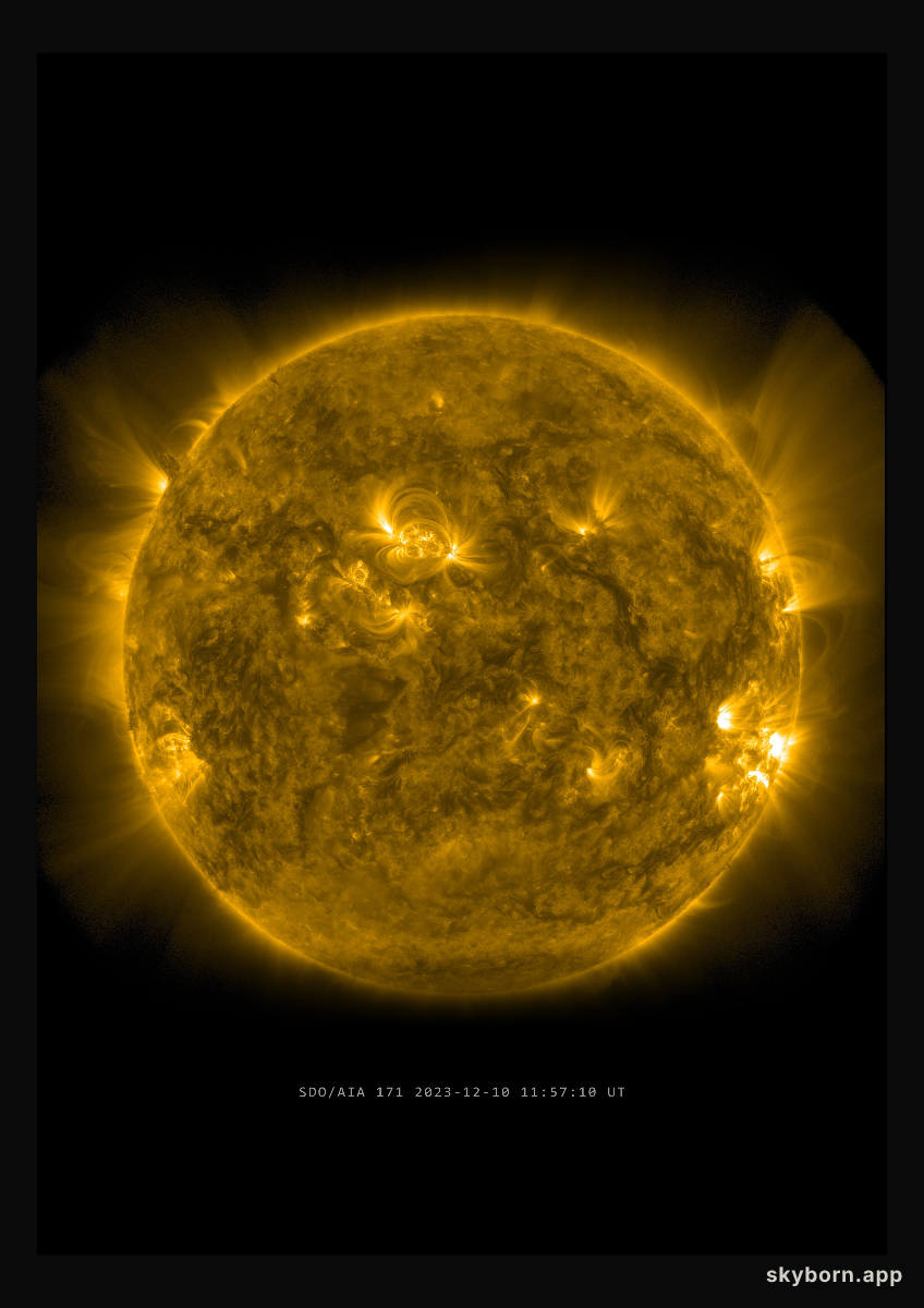 The Sun on 10 December 2023