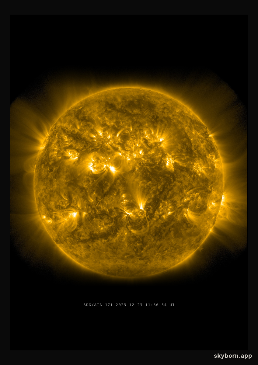 The Sun on 23 December 2023