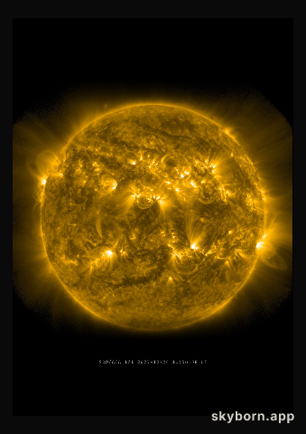The Sun on 24 December 2023