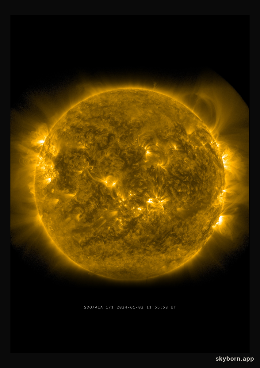 The Sun on 2 January 2024