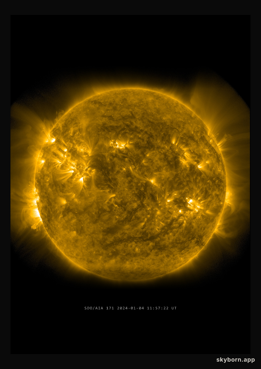 The Sun on 4 January 2024