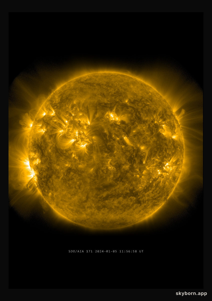 The Sun on 5 January 2024