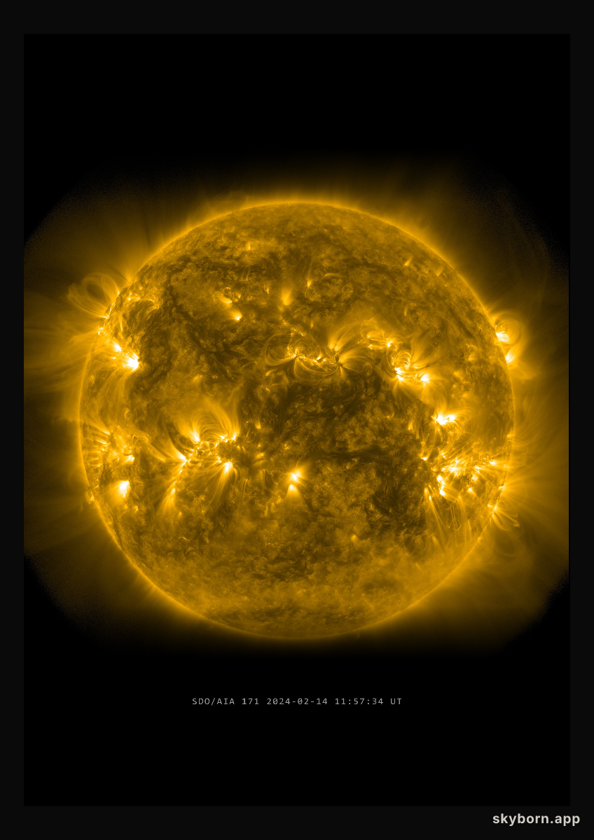 The Sun on 14 February 2024