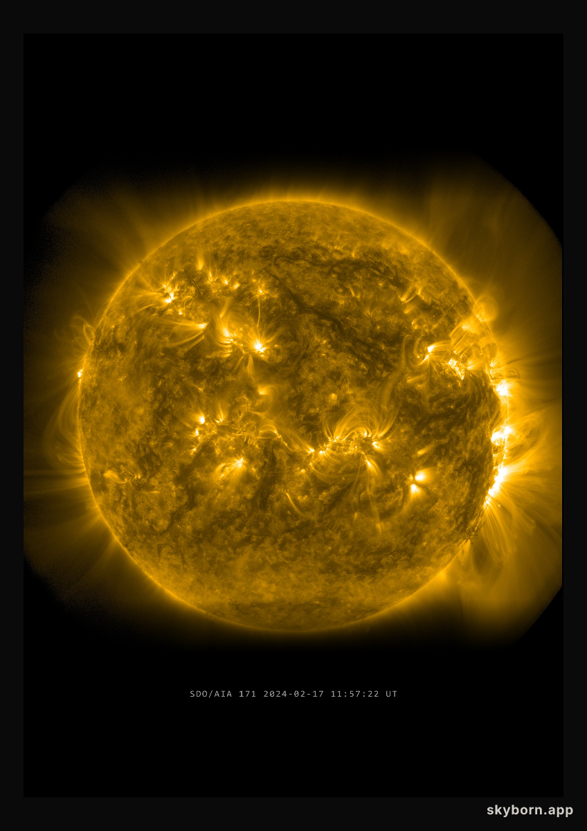 The Sun on 17 February 2024