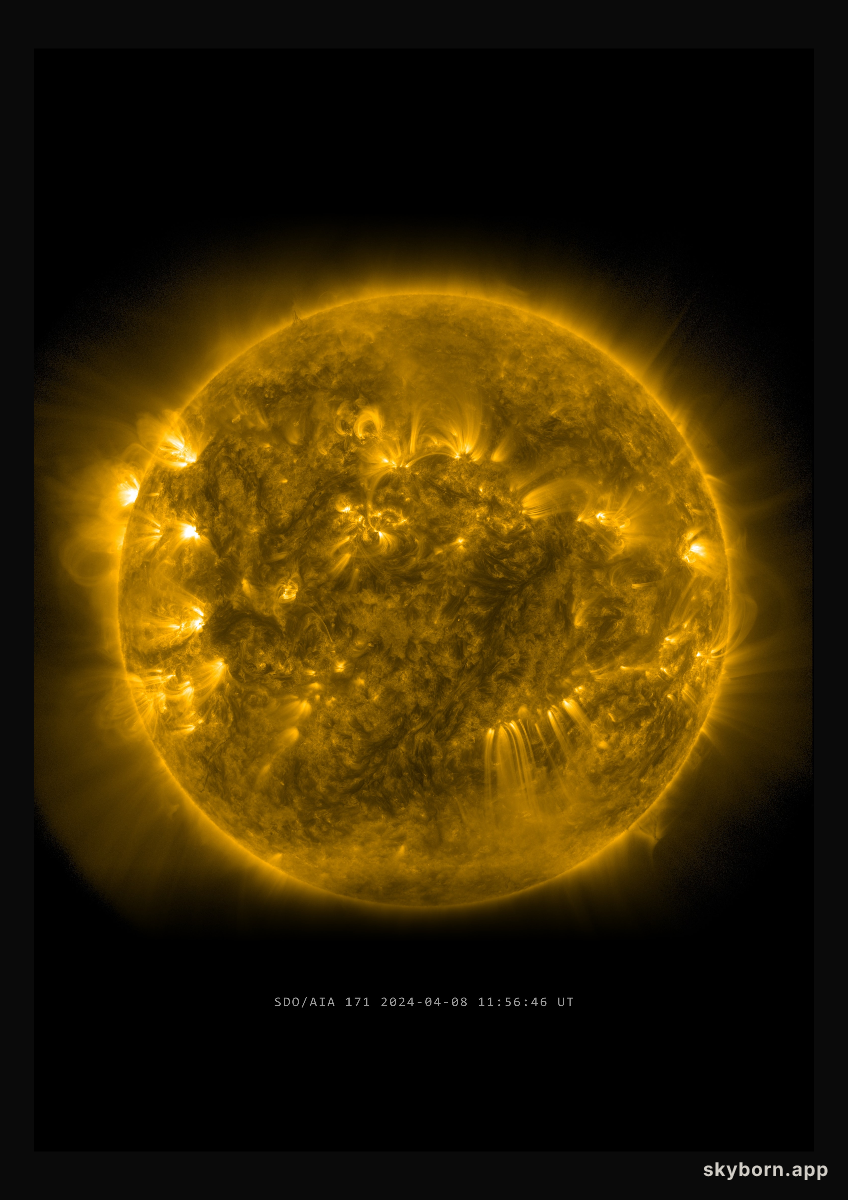 The Sun on 8 April 2024
