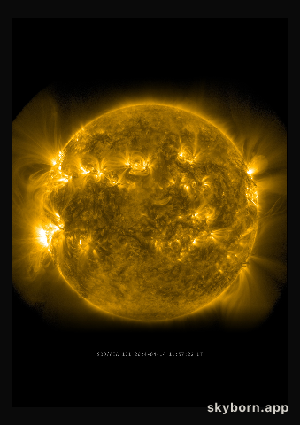 The Sun on 14 April 2024