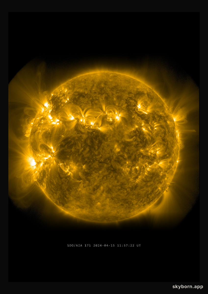 The Sun on 15 April 2024