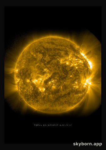 The Sun on 25 April 2024