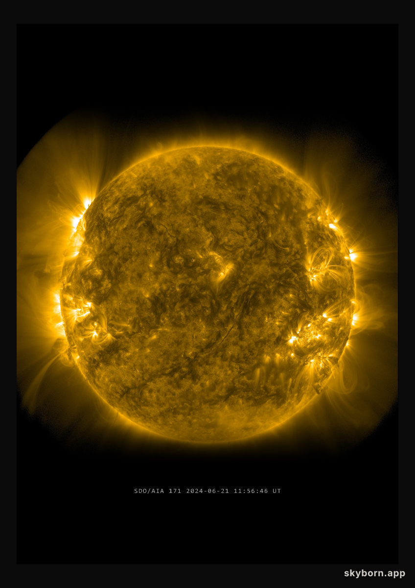 The Sun on 21 June 2024