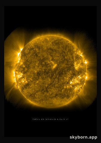 The Sun on 21 June 2024