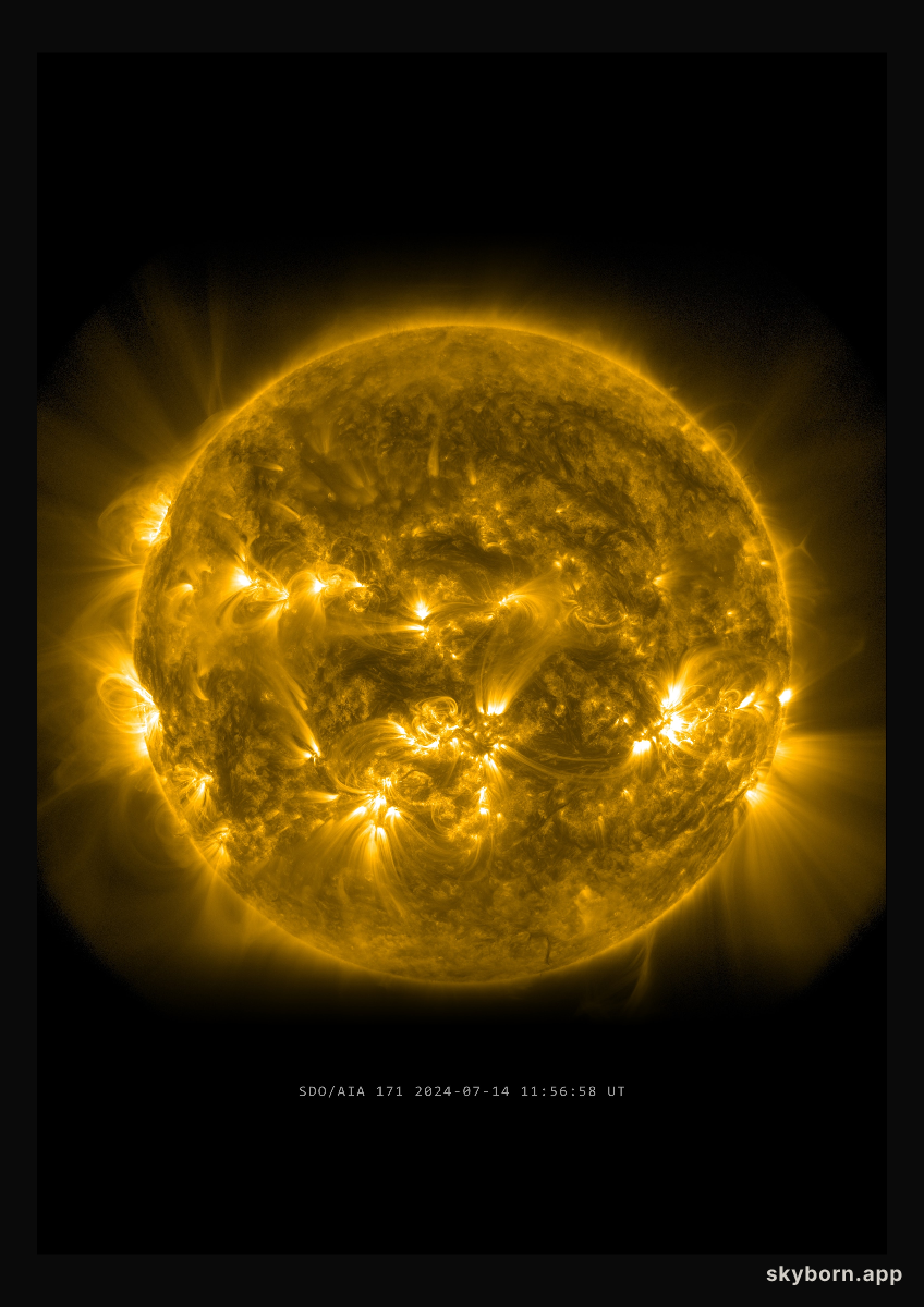 The Sun on 14 July 2024