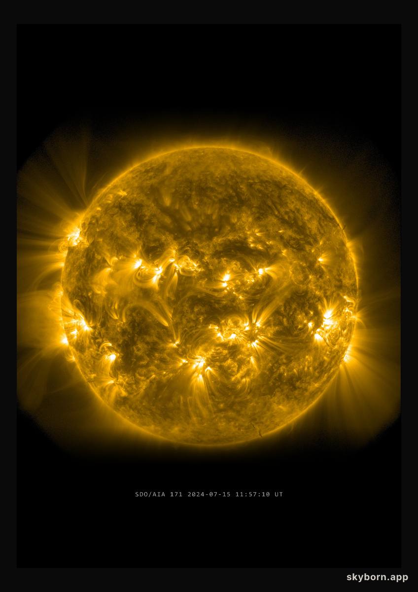 The Sun on 15 July 2024