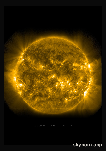 The Sun on 21 July 2024