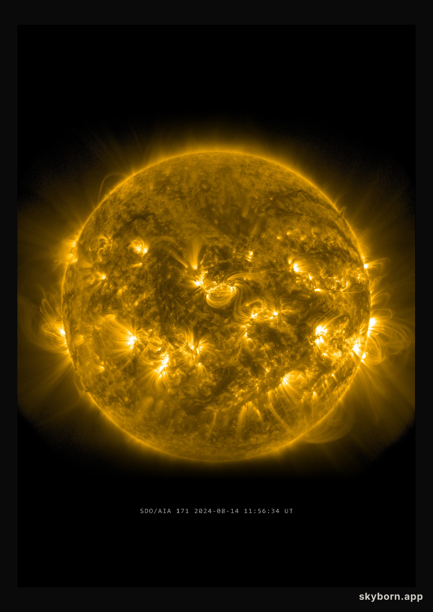 The Sun on 14 August 2024