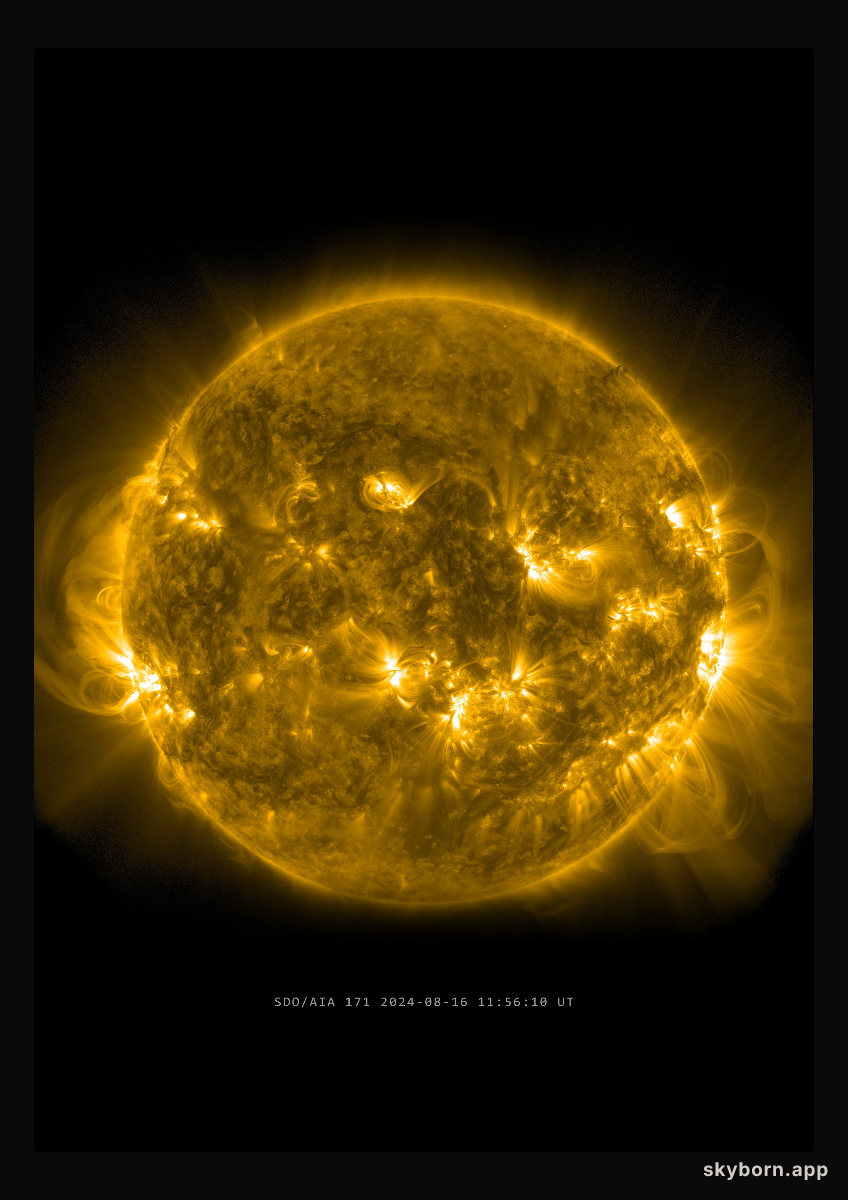 The Sun on 16 August 2024