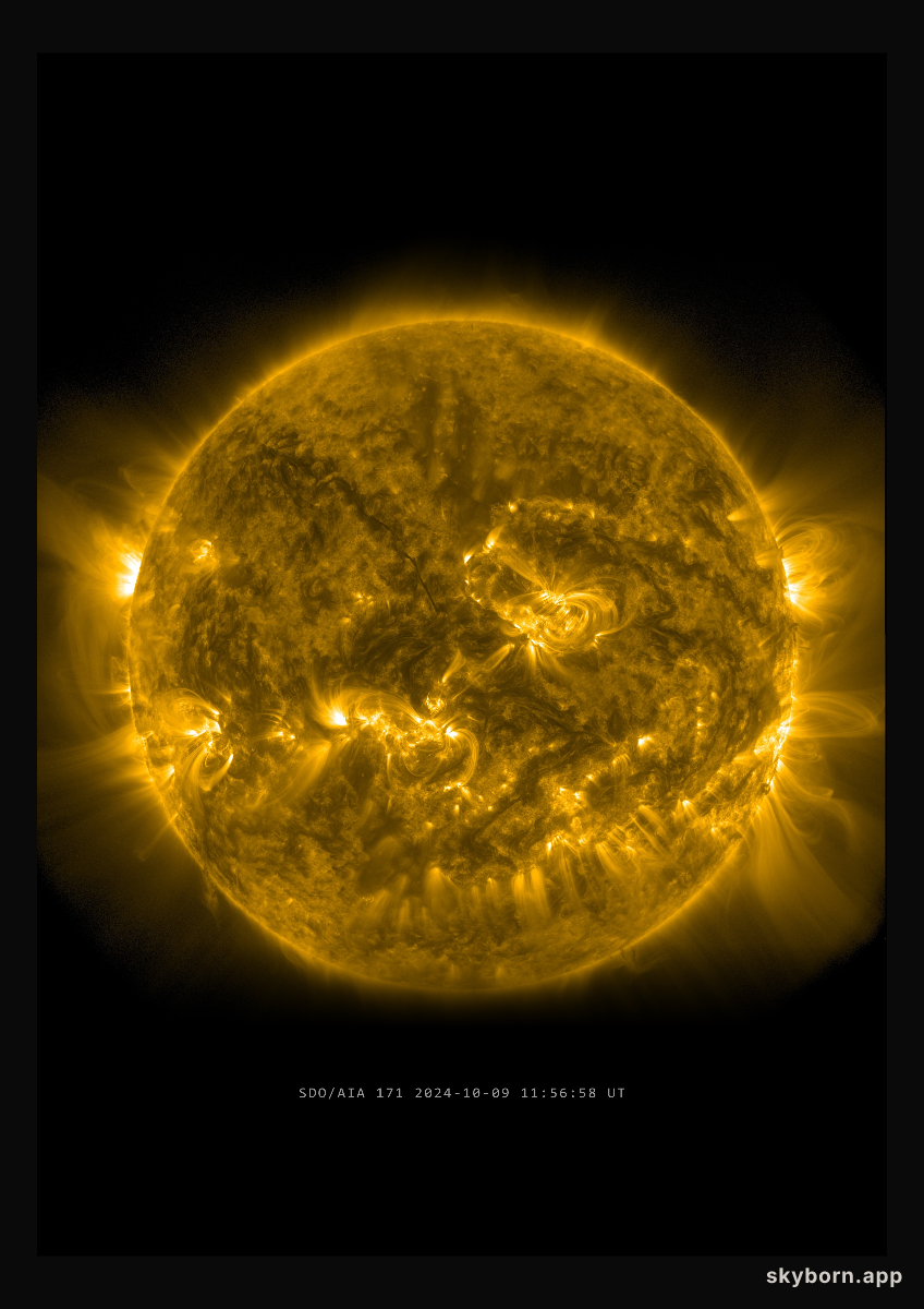 The Sun on 9 October 2024