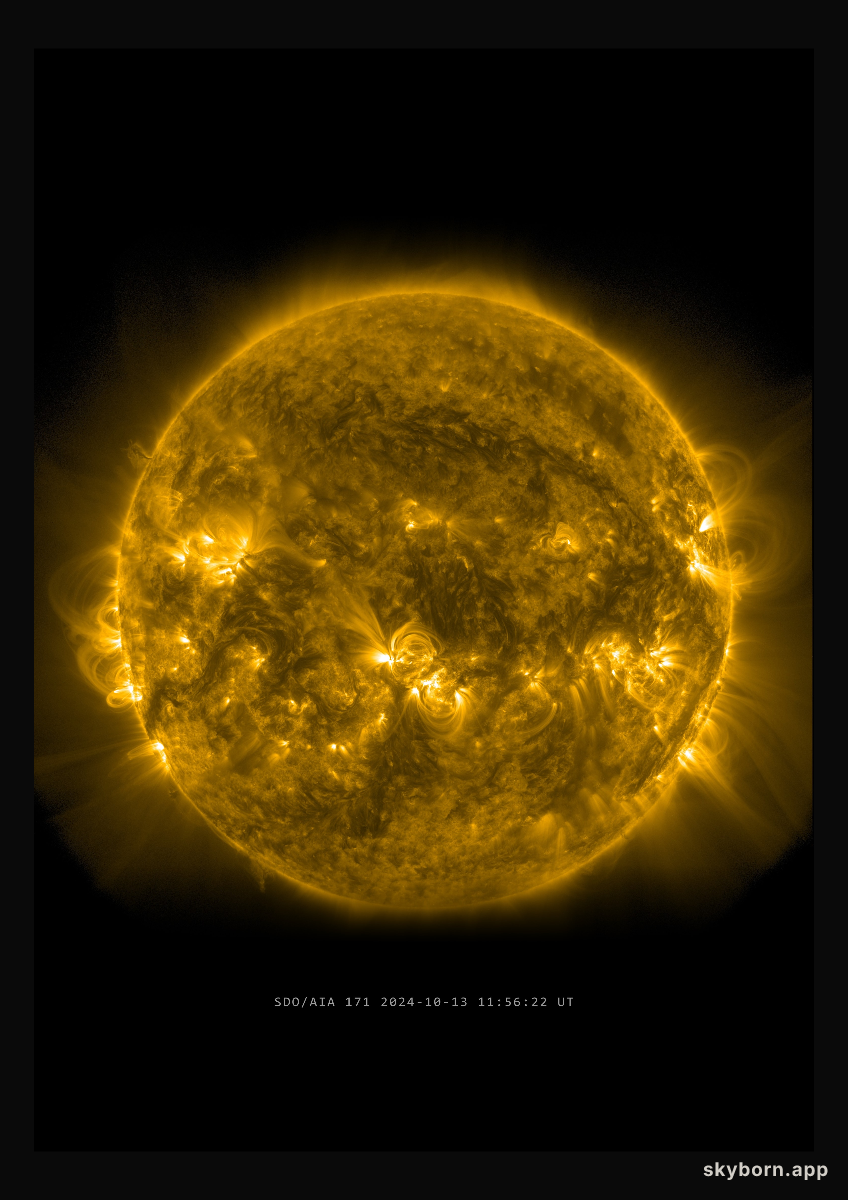 The Sun on 13 October 2024