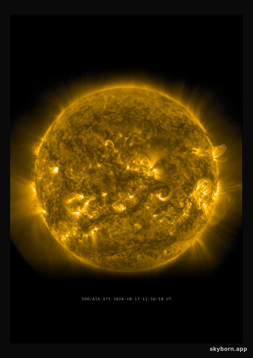 The Sun on 17 October 2024
