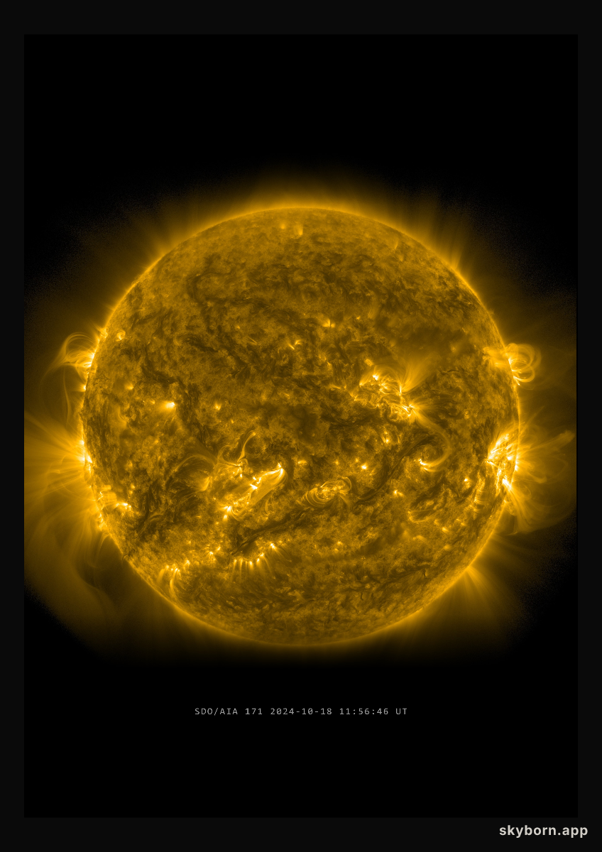 The Sun on 18 October 2024