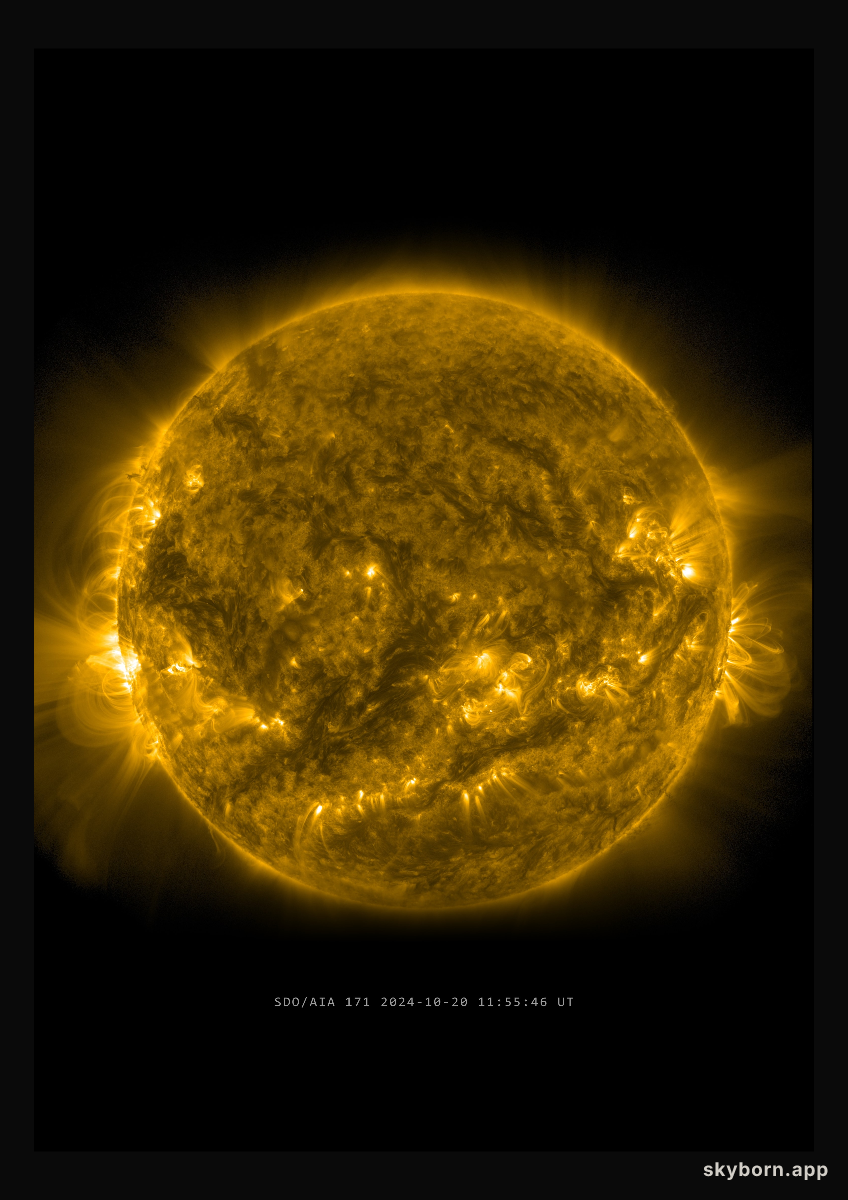 The Sun on 20 October 2024