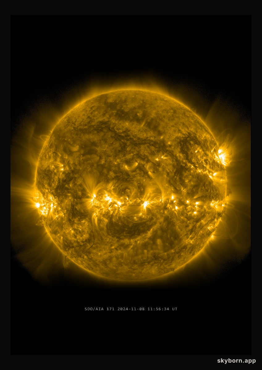 The Sun on 8 November 2024