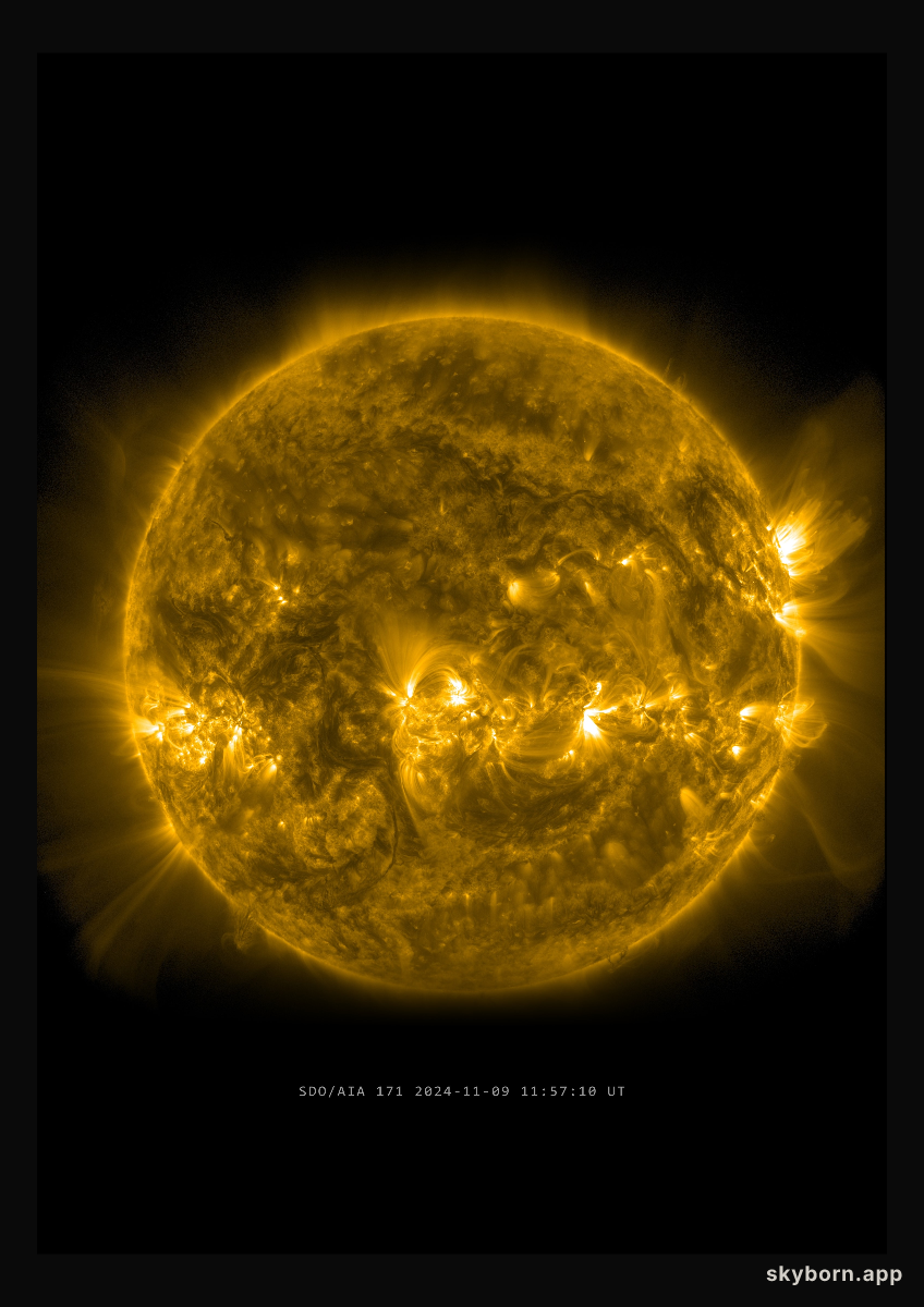 The Sun on 9 November 2024