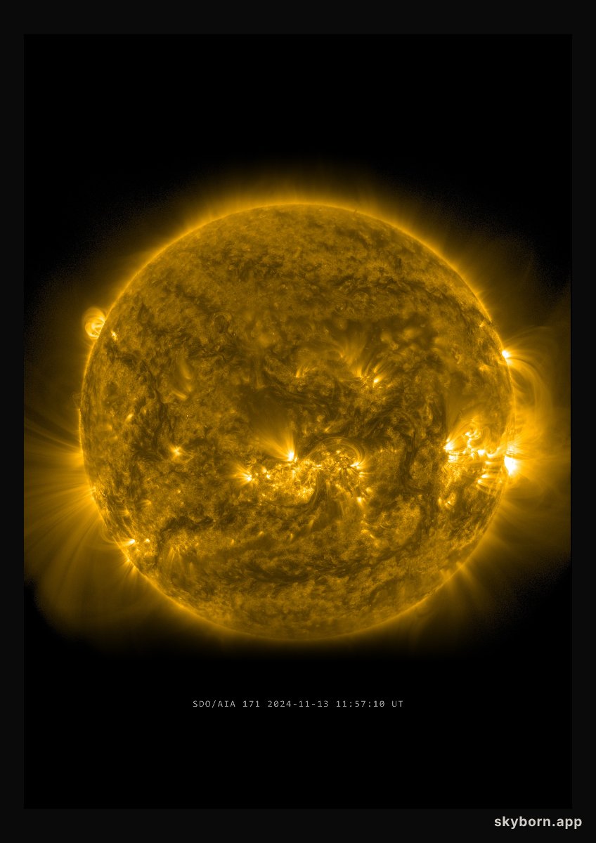 The Sun on 13 November 2024