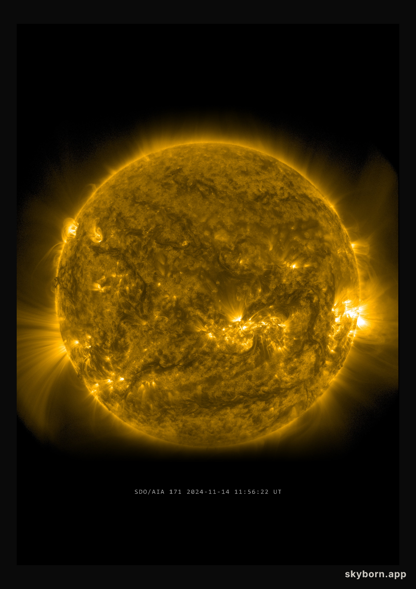 The Sun on 14 November 2024