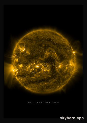 The Sun on 9 December 2024