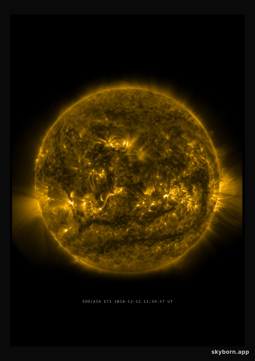 The Sun on 12 December 2024