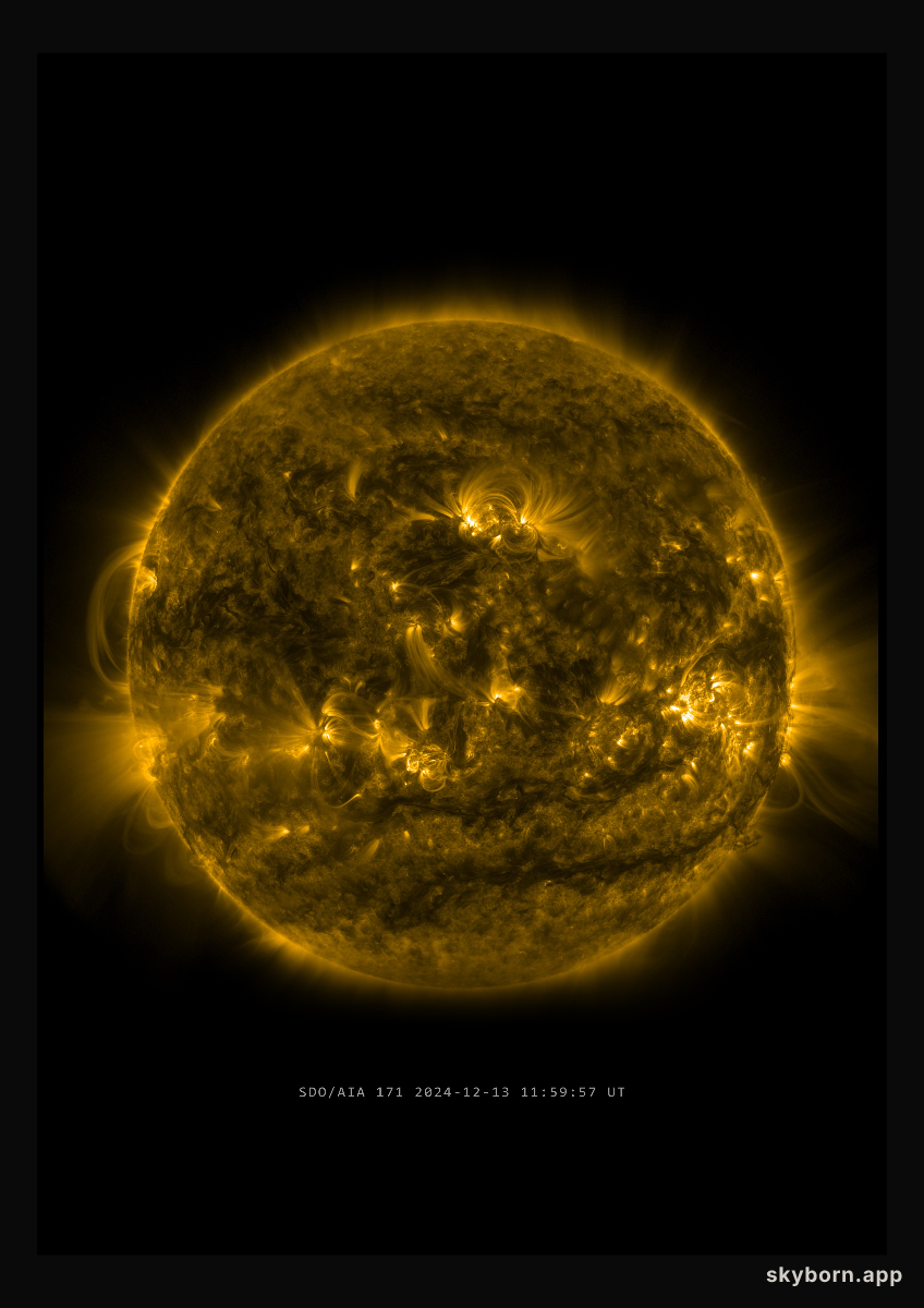The Sun on 13 December 2024