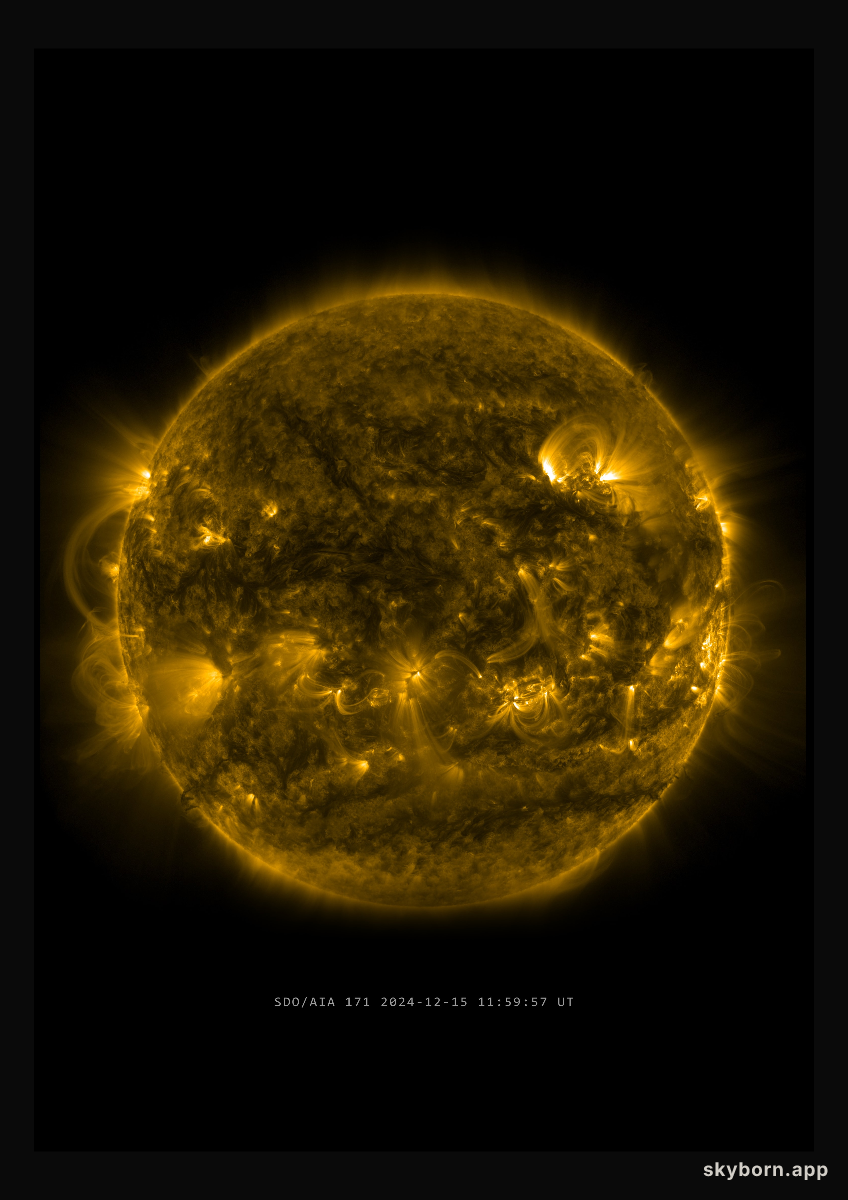 The Sun on 15 December 2024