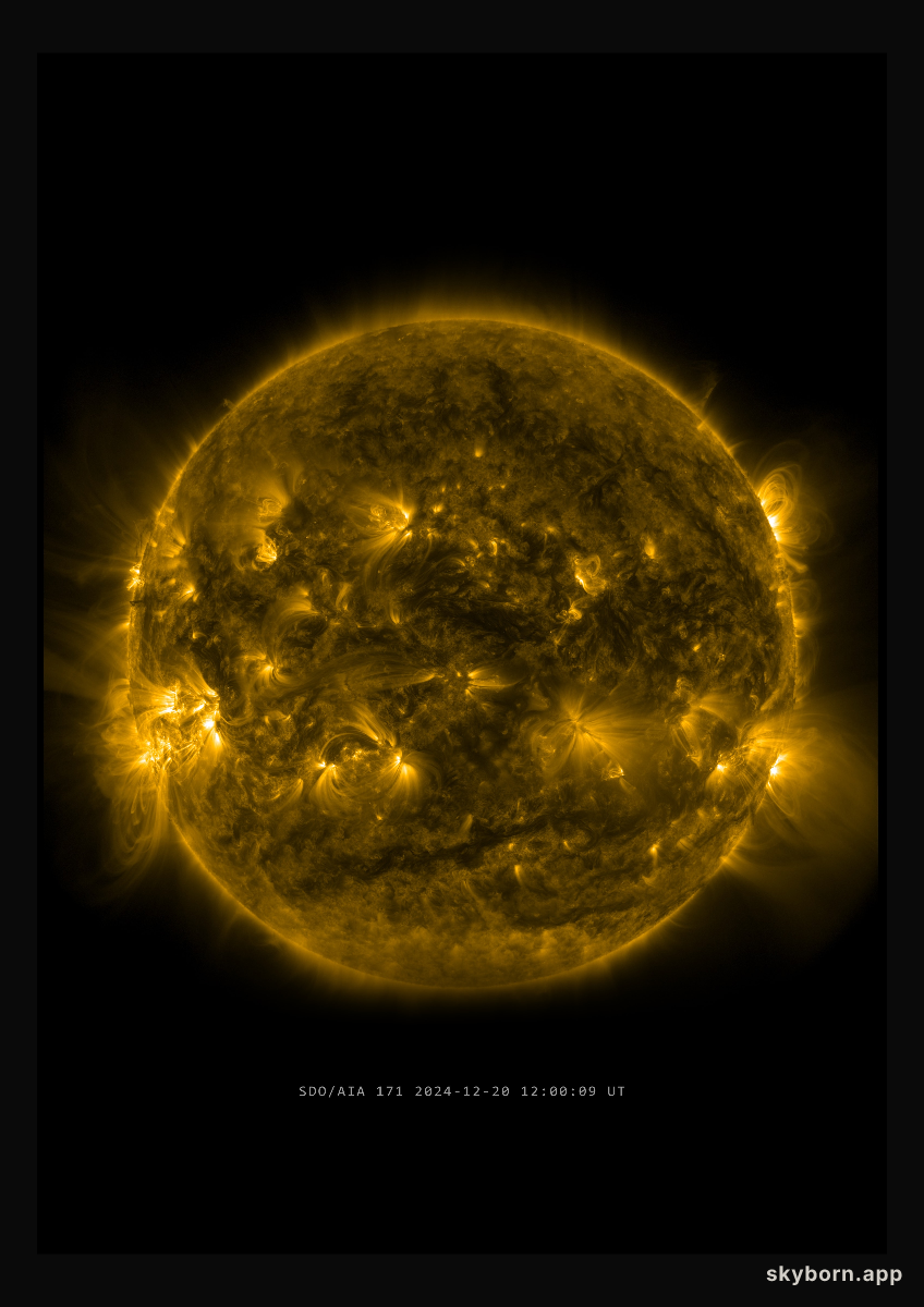 The Sun on 20 December 2024