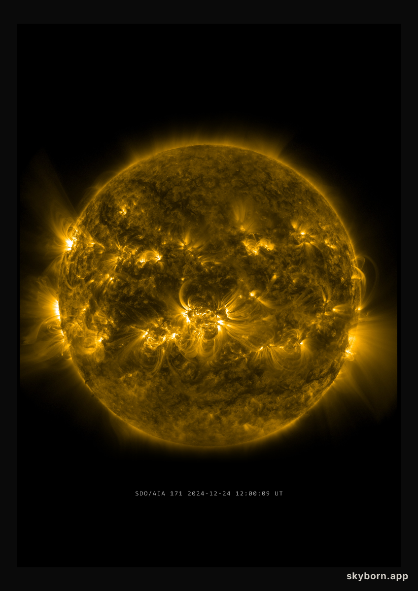 The Sun on 24 December 2024