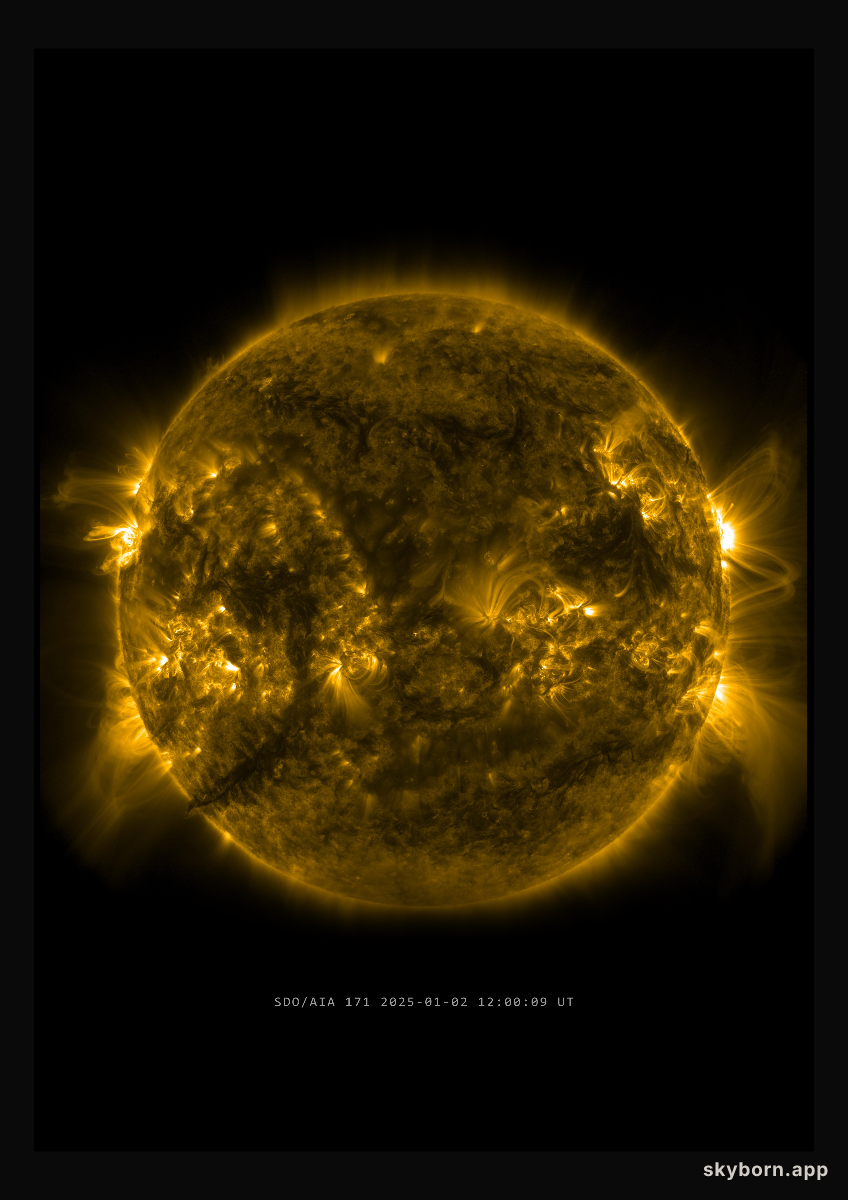 The Sun on 2 January 2025