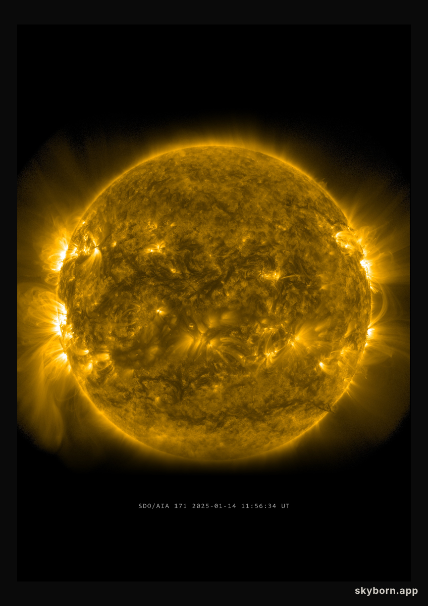 The Sun on 14 January 2025