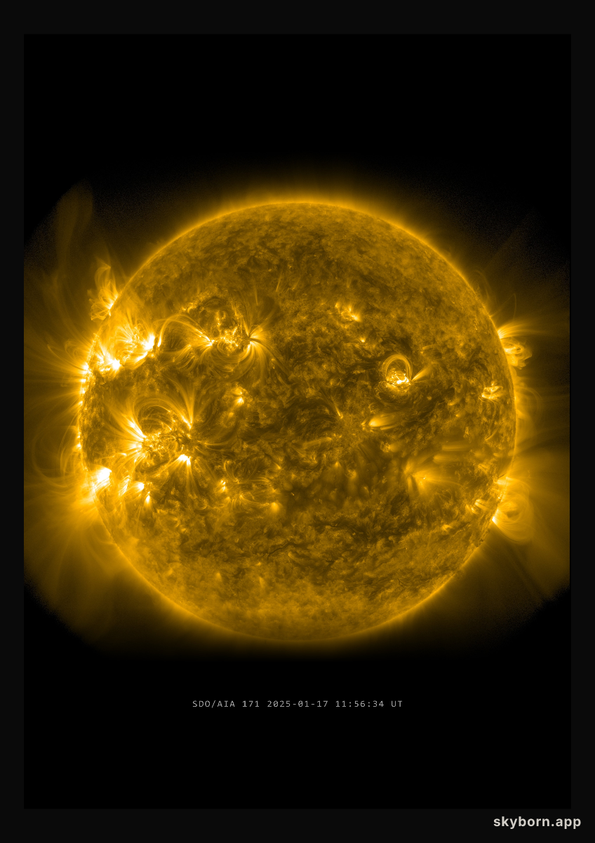 The Sun on 17 January 2025