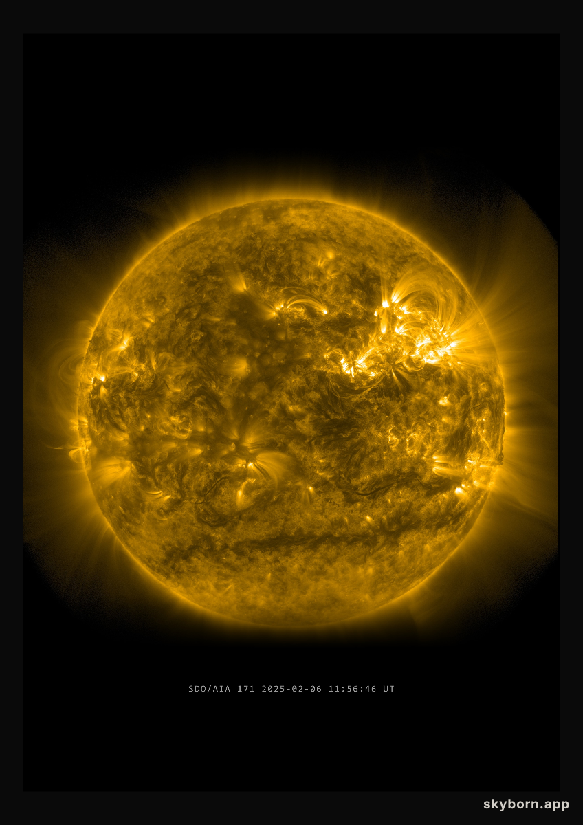 The Sun on 6 February 2025