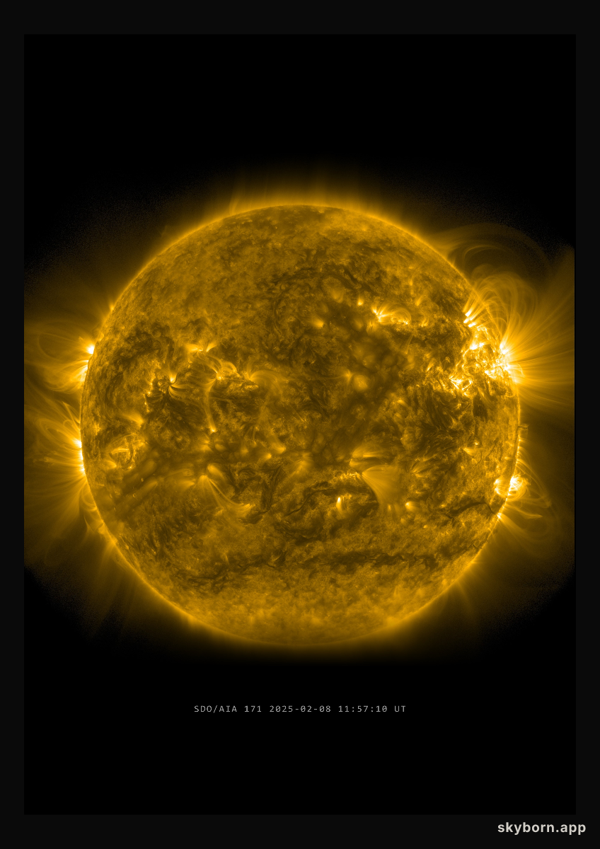 The Sun on 8 February 2025