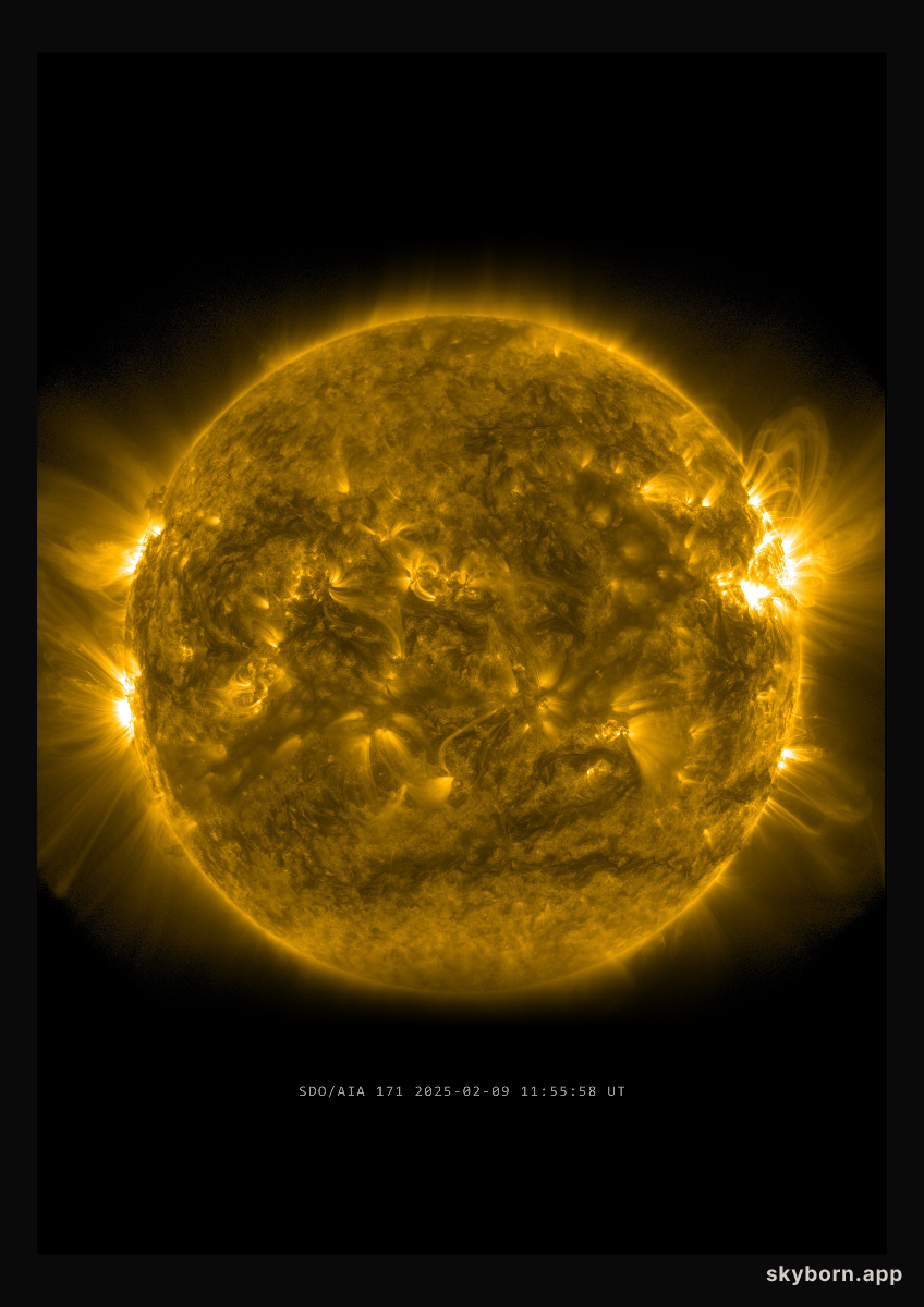 The Sun on 9 February 2025