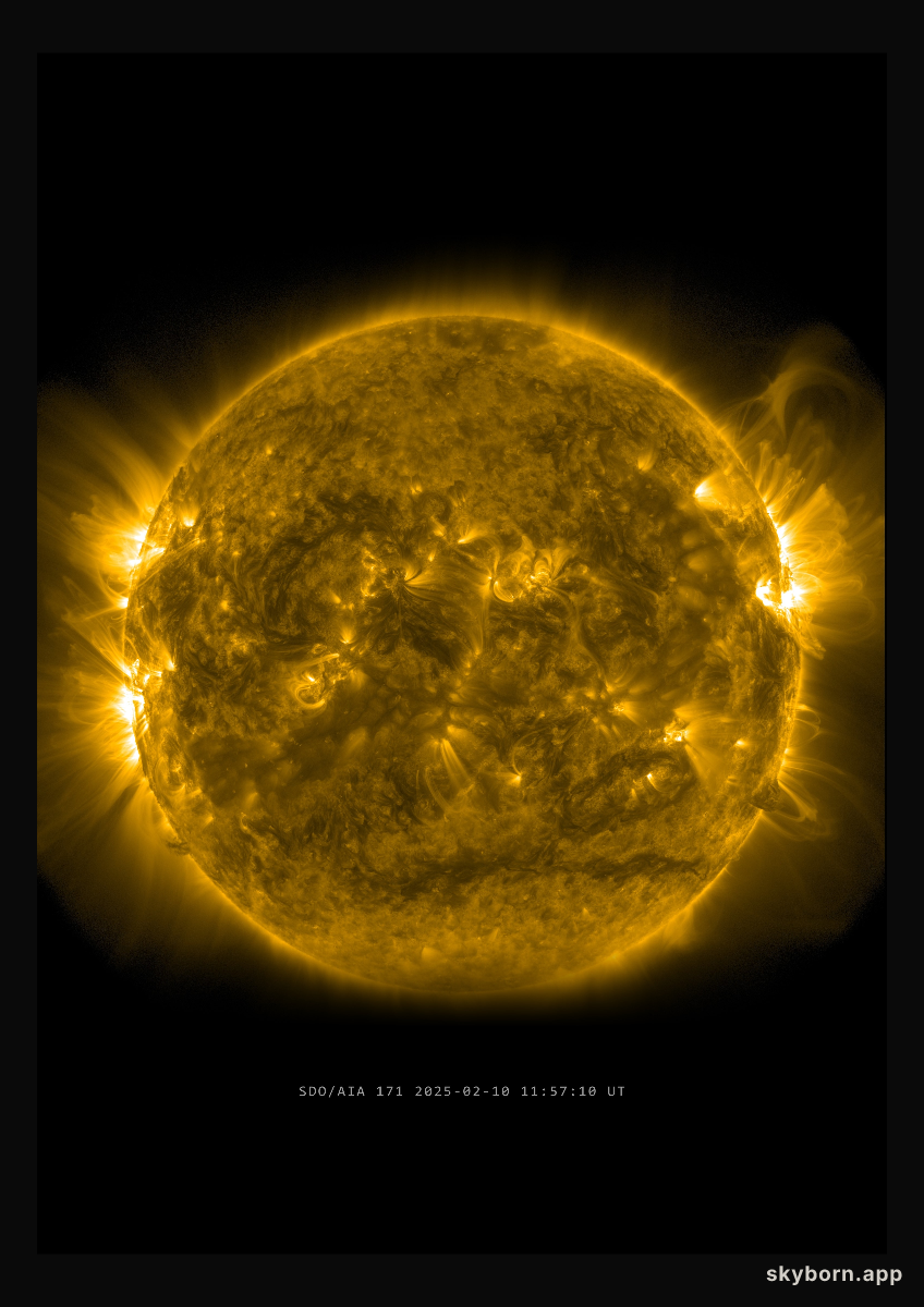 The Sun on 10 February 2025